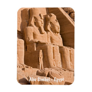 Großer Tempel von Abu Simbel - Ramses II - Ägypten Magnet