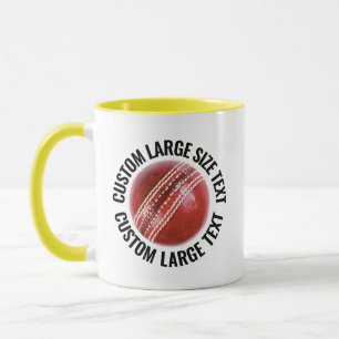 Großer Text GELB Combo 11oz Kundenspezifisches Cri Tasse