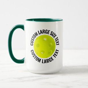 Großer Text HUN. GREEN Combo 15oz Individuelles Pi Tasse