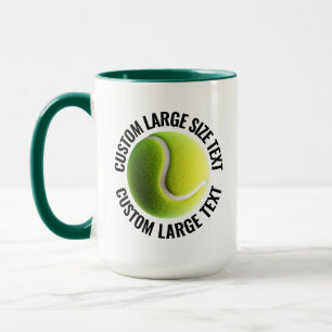 Großer Text JÄGERGRÜN Kombination 15oz Individuell Tasse
