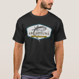 Großer Thunfisch Eroberer Angelrute Meer Fisch Oze T-Shirt