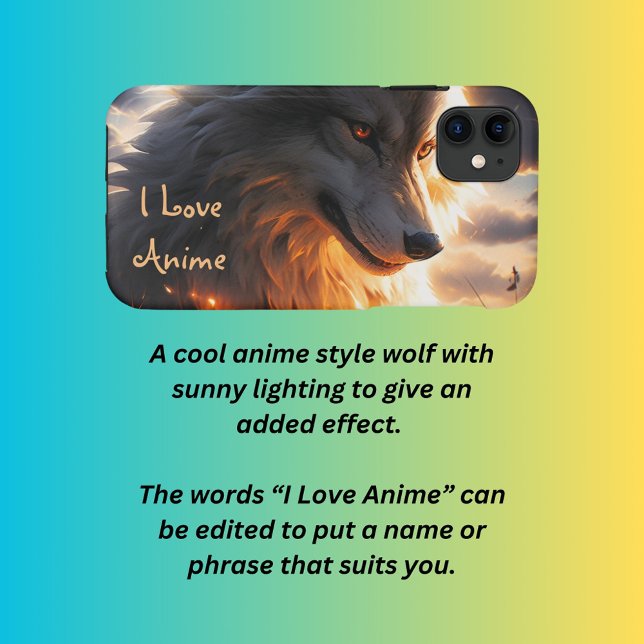 Großer Tierwolf Case-Mate iPhone Hülle (Von Creator hochgeladen)