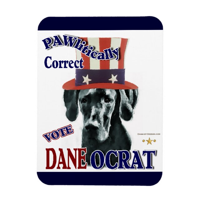 Großer toter politischer Humor Magnet (Vertikal)