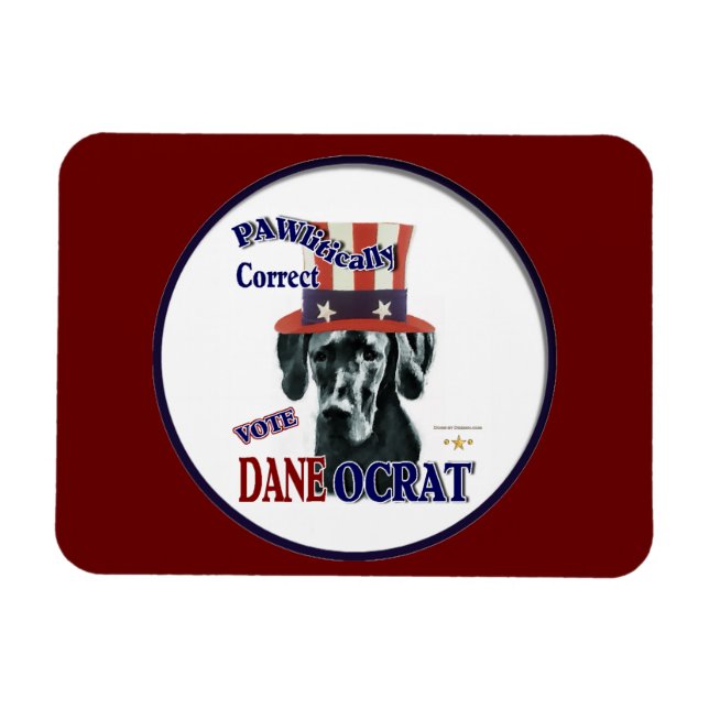 Großer toter politischer Humor Magnet (Horizontal)