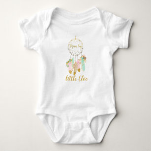 Großer Traumfänger-Jersey-Traumbodysuit Baby Strampler