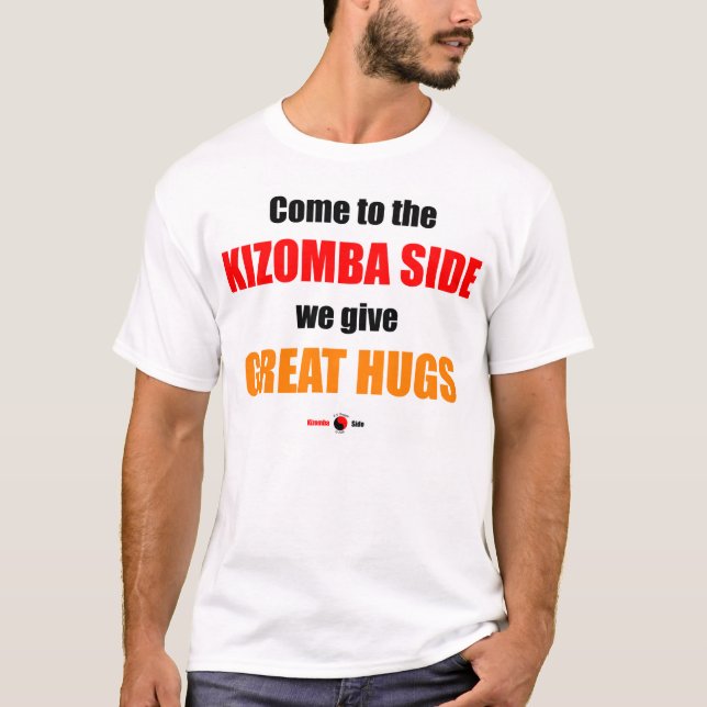 Großer Umarmungen Kizomba T - Shirt (Vorderseite)