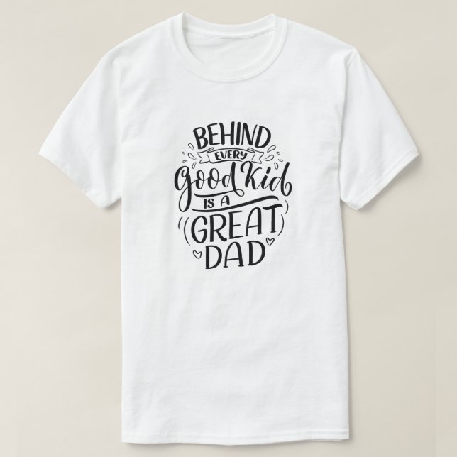 Großer Vater T - Shirt (Design vorne)