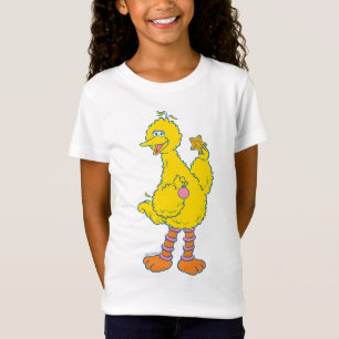 Großer Vogel hält Weihnachtsbaumschmuck T-Shirt