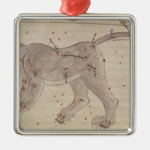 Großer Wagen, vom Buch der Sterne nach EL Hussein Silbernes Ornament