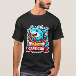 Großer weißer Cape Cod 2 T-Shirt