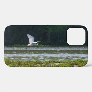Großer weißer Egret-Flying-iPhone-Fall Case-Mate iPhone Hülle