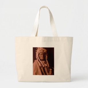 Großer Weißer Mann - Cheyenne Jumbo Stoffbeutel