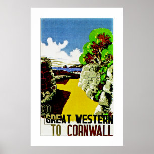 Großer Western nach Cornwall Poster