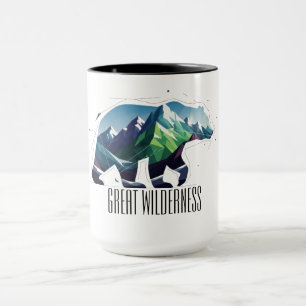 Großer Wildbär Tasse