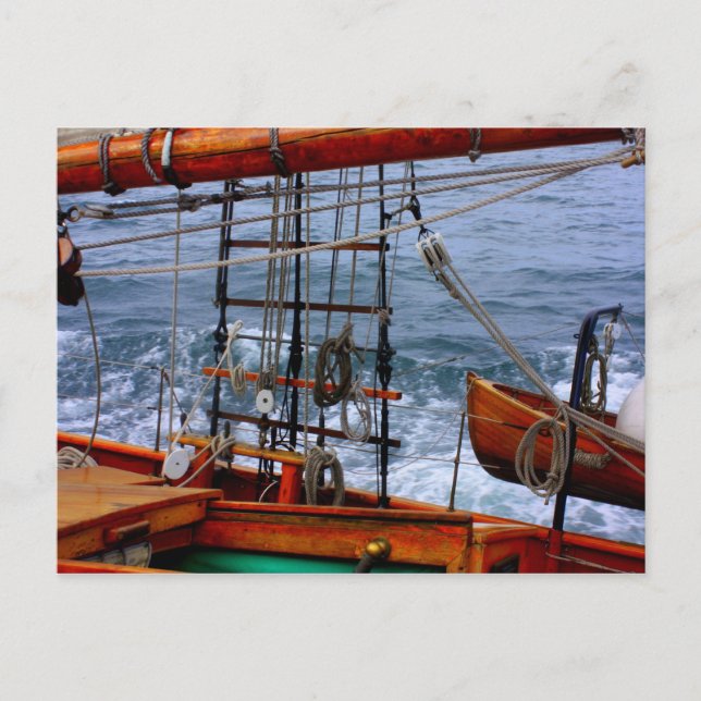 Großer Wind Postkarte (Vorderseite)