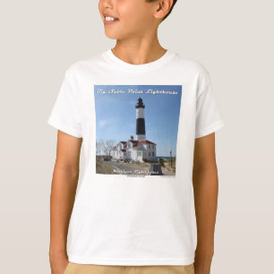 Großer Zobel-Punkt-Leuchtturm T-Shirt
