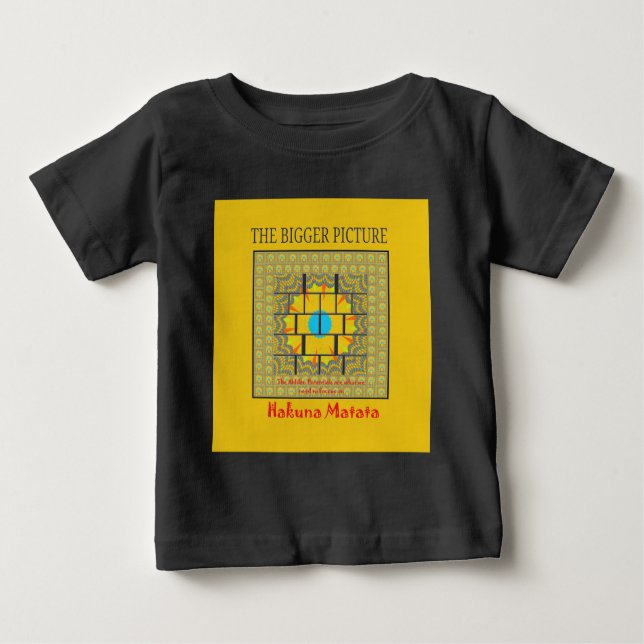 Größere Bilderkunst Baby T-shirt (Vorderseite)