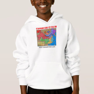 Größere China-Karte Hoodie