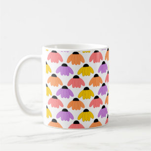 Größere farbige Konflowers Kaffeetasse