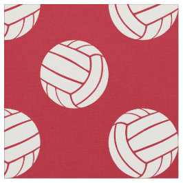 größere gepunktete Volleybälle auf rotem oder JEDE Stoff