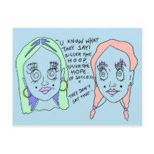 Größere Hoop | Postkarte |