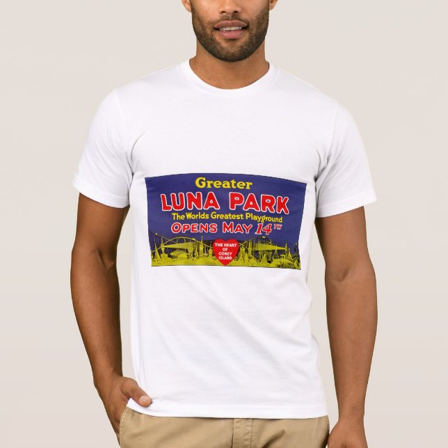 Größere Luna Park T-Shirt (Vorderseite)