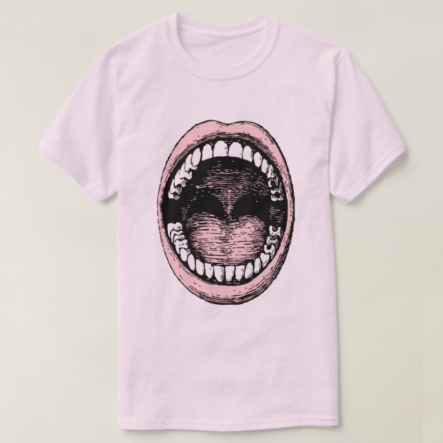 GRÖSSERE MUTH-ILLUSTRATION T-Shirt (Design vorne)