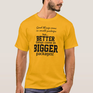 Größere Paket-lustiger Spaß-T - Shirt