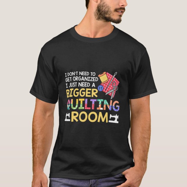 Größere Quilting Room Quilters Mm T-Shirt (Vorderseite)