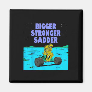 Größere stärkere Sadder Weightlift-Bodybuilding Magnet