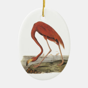 Größerer Flamingo, John Audubon Keramikornament
