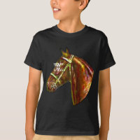 Größerer halluzinatorischer Strampler-T - Shirt