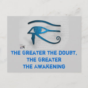 Größeres Erwachen der Postkarte