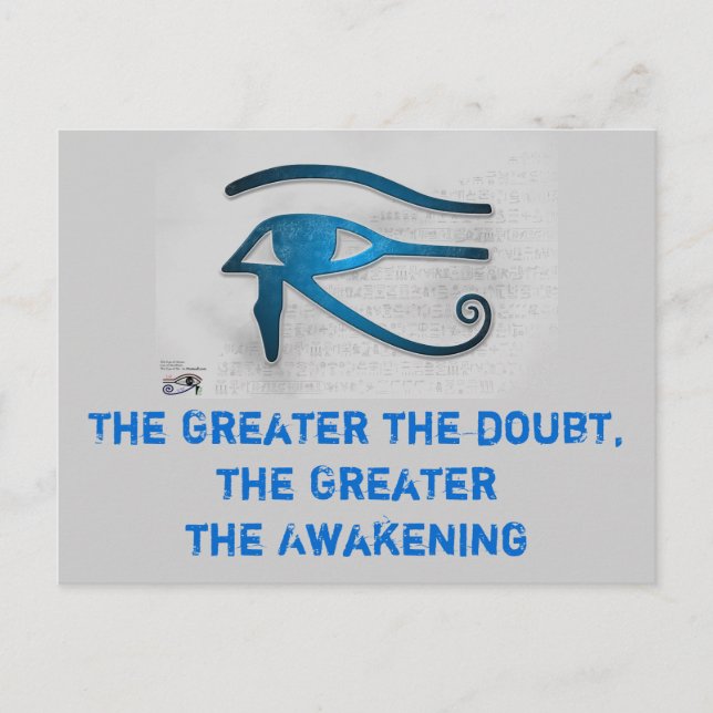 Größeres Erwachen der Postkarte (Vorderseite)