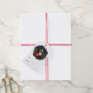 Größeres Schweizer Mtn Hundeweihnachten Geschenkanhänger