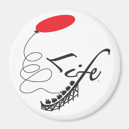 Grosses, 3-Zoll-Rundmagnet Magnet