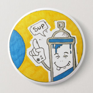 Großes Abzeichen des Straßenkünstlers Button