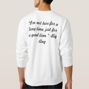 Großes ANG-Sweatshirt Sweatshirt