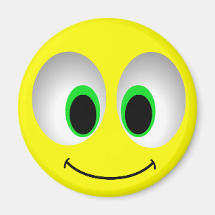 GROSSES AUGEN-GESICHT MAGNET