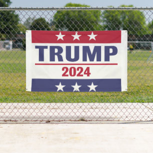 Großes Außenbanner Trump 2024 Banner