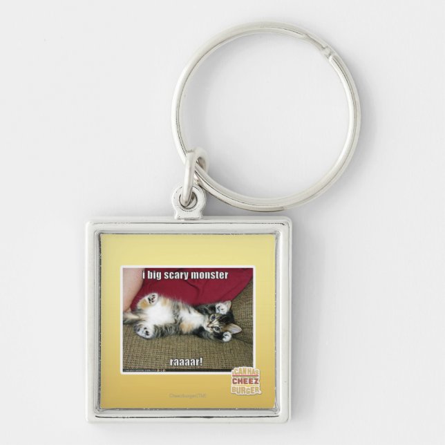 Großes beängstigendes Monster I Schlüsselanhänger (Vorne)