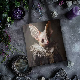 Grosses Becken in barocker Kleidung