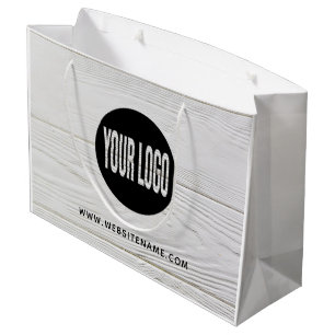 Großes benutzerdefiniertes Logo/Text-Shopping Große Geschenktüte
