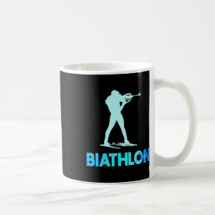 Grosses Biathlon Skidesign Langlaufen Kaffeetasse