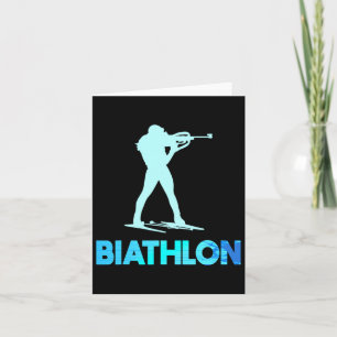 Grosses Biathlon Skidesign Langlaufen Karte