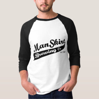 Großes Bierbaseball-Shirt T-Shirt