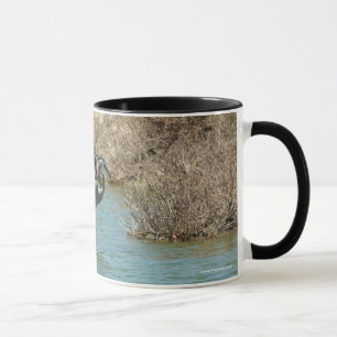 Großes Blau-Reiher-Tasse Tasse