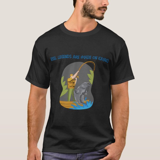 Großes Blau T-Shirt (Vorderseite)