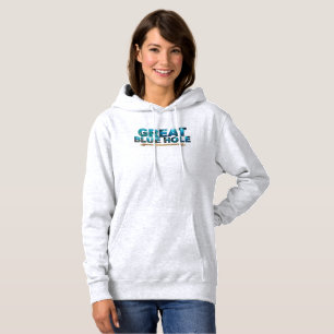 Großes blaues Loch Belize Tiefes Ozean-Dolinen-Wun Hoodie