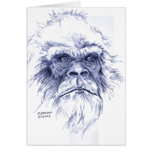 Großes blaues Sasquatch